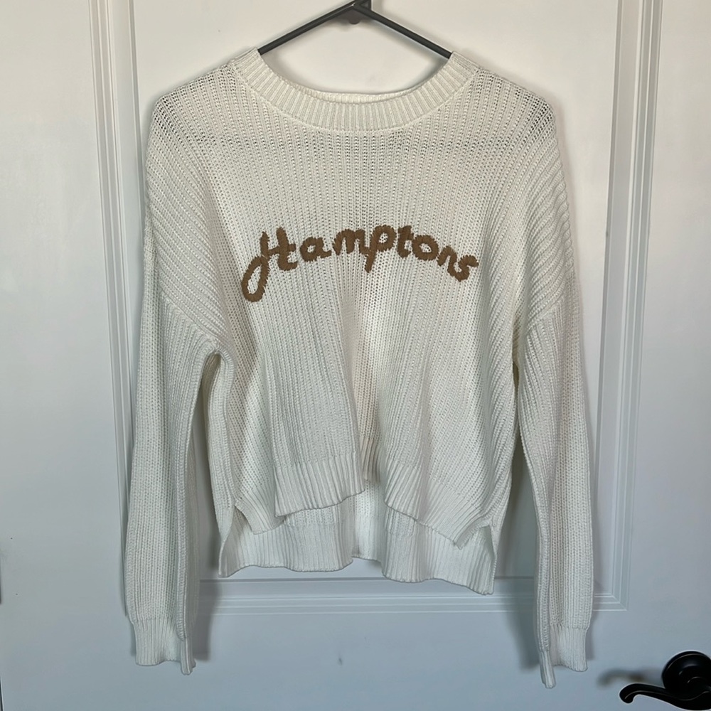 NWT Sincerly Jules Hamptons Knit Sweater.